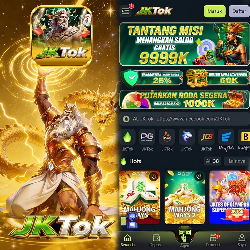 JKTOK - Login Situs Resmi dan Nikmati Ragam Game PG Soft